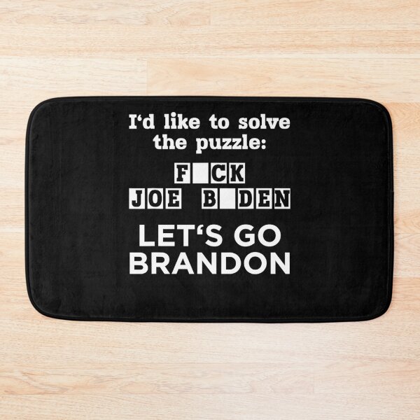 Item preview, Let's Go Brandon US Solve The Puzzle  designed and sold by eldarocamoramm.