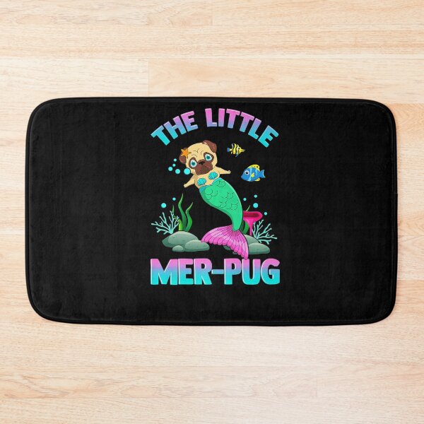 Item preview, Birthday Gifts Mermaid Pug Mer Pug Funny Quotes Humor Gift Idol Gifts Fot You designed and sold by Daronledner.