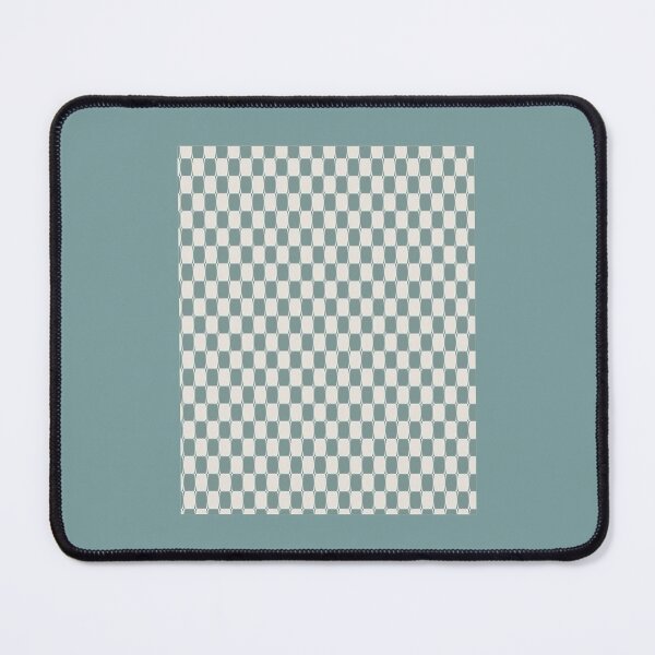 Item preview, Checked intarsia turquoise designed and sold by Marleeca.