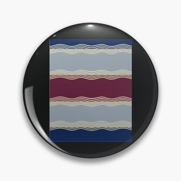 Item preview, Cherry Red grey and navy blue solid with yellowish stripes designed and sold by Marleeca.
