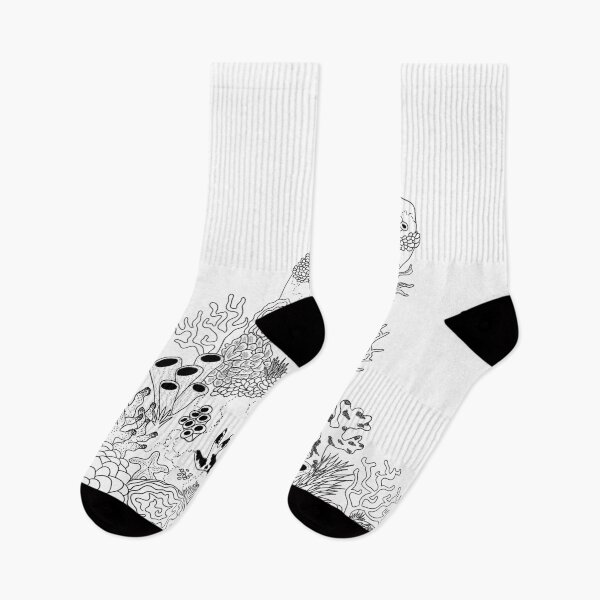Item preview, Coral Reef White designed and sold by Kotsos Illustrations.
