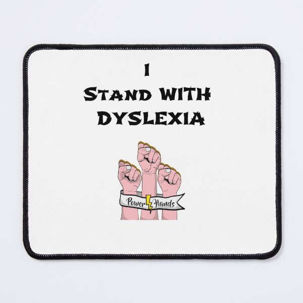 Item preview, I STAND WITH DYSLEXIA designed and sold by Chrisblazestore.