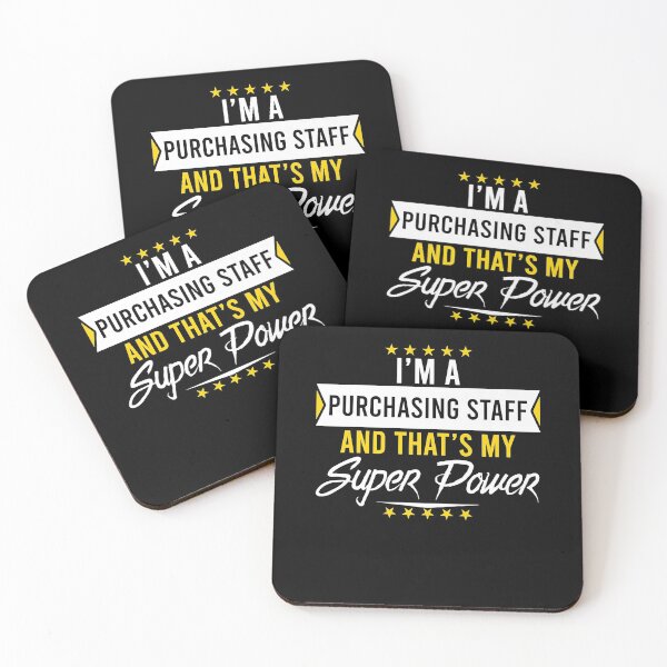 Item preview, I'm a Purchasing Staff and that's my superpower Xmas  designed and sold by eldarocamoramm.