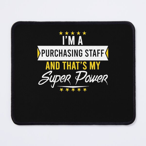 Item preview, I'm a Purchasing Staff and that's my superpower Xmas designed and sold by eldarocamoramm.