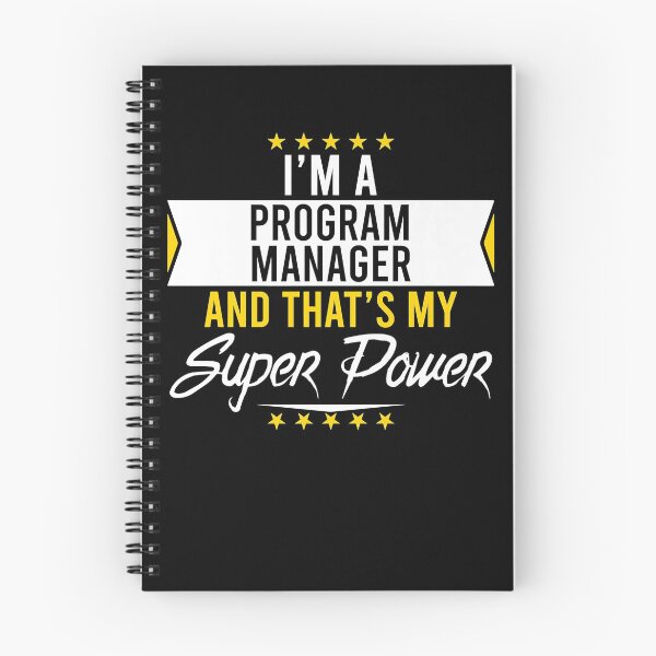 Item preview, I'm a Program Manager and that's my superpower Xmas designed and sold by eldarocamoramm.