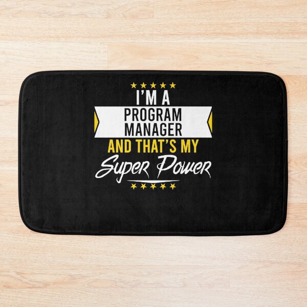 Item preview, I'm a Program Manager and that's my superpower Xmas  designed and sold by eldarocamoramm.