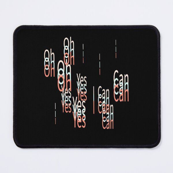 Item preview, Oh Yes I Can - Be Inspired Trendy Tricolor Aesthetic  designed and sold by eldarocamoramm.