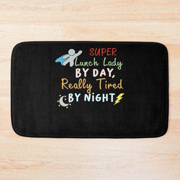 Item preview, Super Lunch Lady by Day Tired by Night Funny Cafeteria Lady  designed and sold by eldarocamoramm.