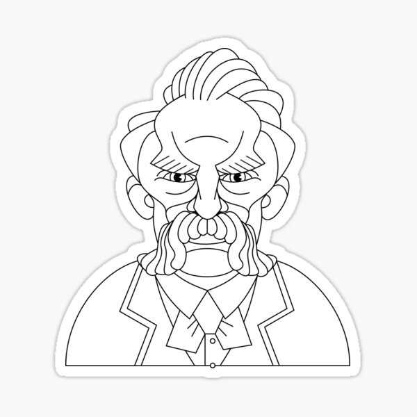 Friedrich Nietzsche! Sticker