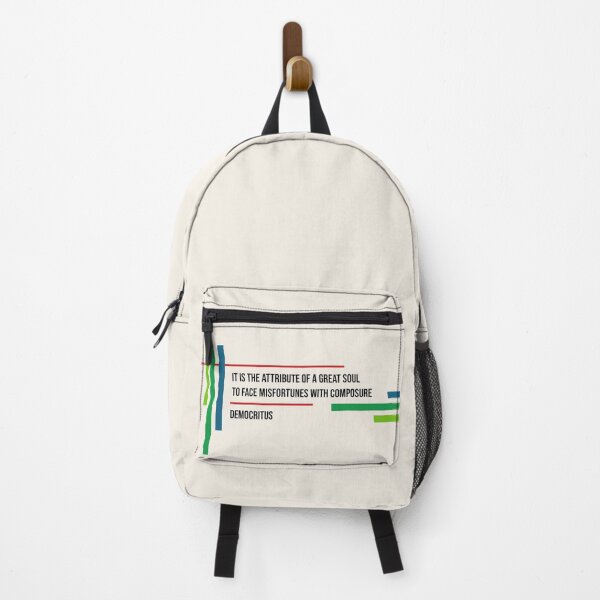 Item preview, Democritus Misfortunes Quote designed and sold by grphilosopher.