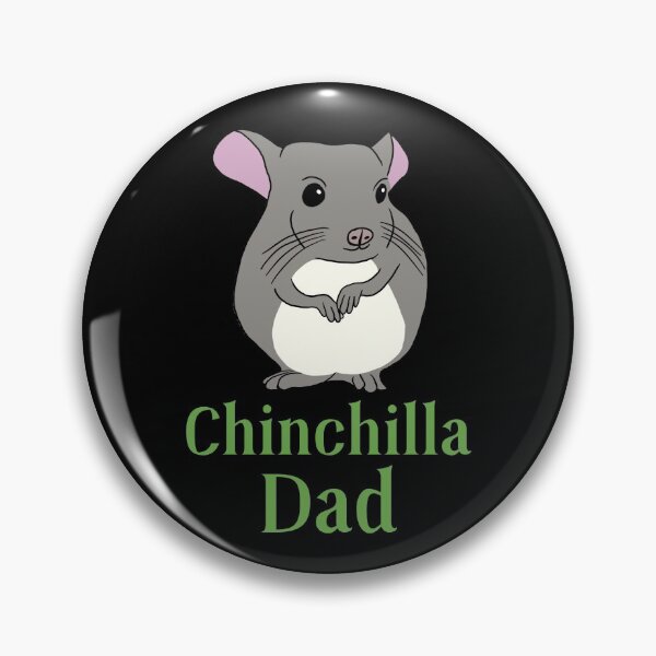 Item preview, Chinchilla Dad: Cute Chinchilla for Chinchilla Lovers, Green designed and sold by Mochi-Merch.