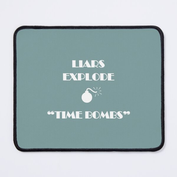 Item preview, Liars Explode Funny Sayings Quote Typography Long designed and sold by Marleeca.