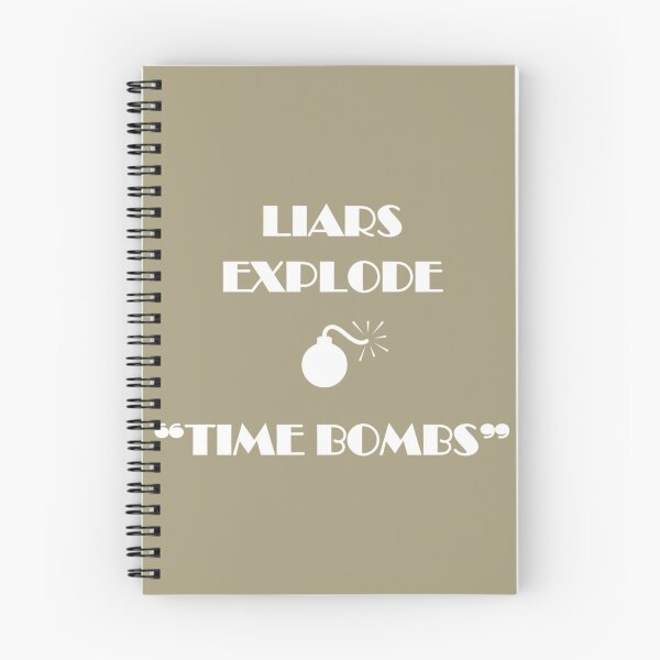Item preview, Liars Explode Funny Sayings Quote Typography Long designed and sold by Marleeca.