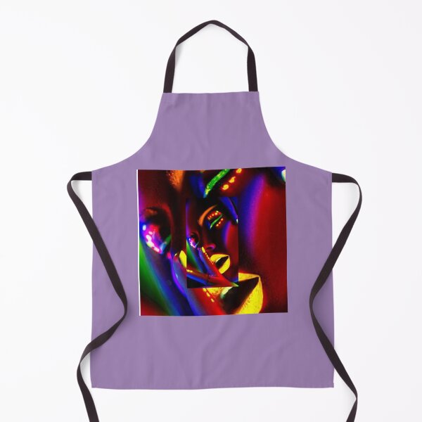 Item preview, Trippy girl neon pattern mirage dolls designed and sold by Marleeca.