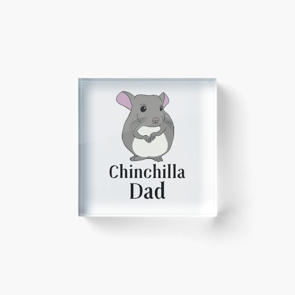 Item preview, Chinchilla Dad: Cute Chinchilla for Chinchilla Lovers, Black designed and sold by Mochi-Merch.