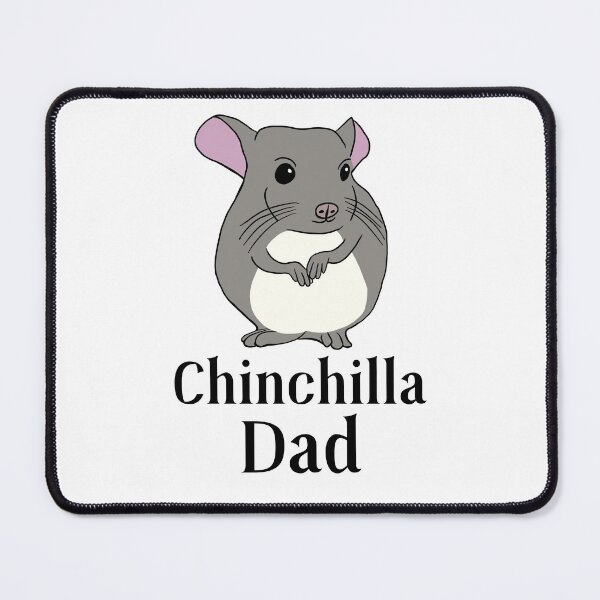 Item preview, Chinchilla Dad: Cute Chinchilla for Chinchilla Lovers, Black designed and sold by Mochi-Merch.