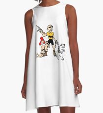Bad Ass Charlie Brown A-Line Dress