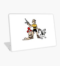 Bad Ass Charlie Brown Laptop Skin