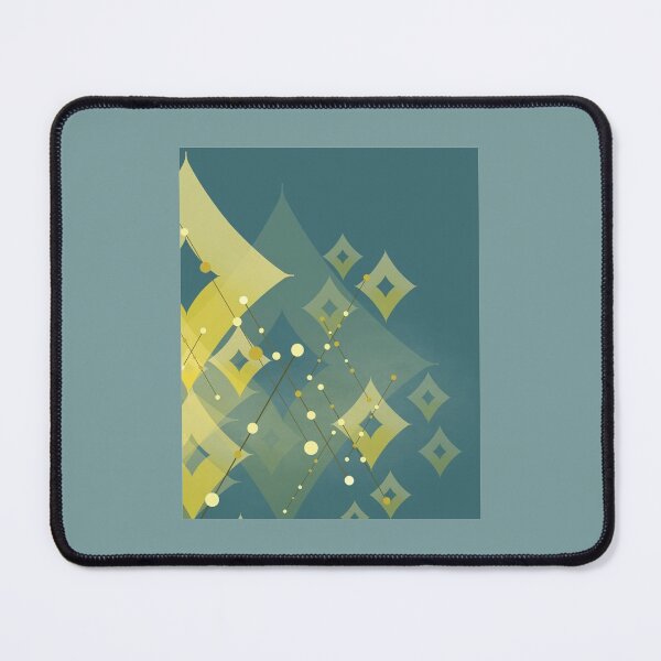 Item preview, Yellowish golden Rhomb turquoise Geo designed and sold by Marleeca.