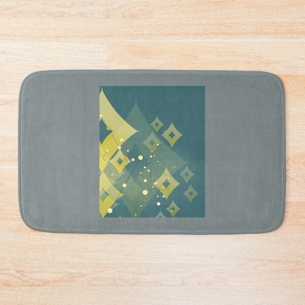 Item preview, Yellowish golden Rhomb turquoise Geo designed and sold by Marleeca.