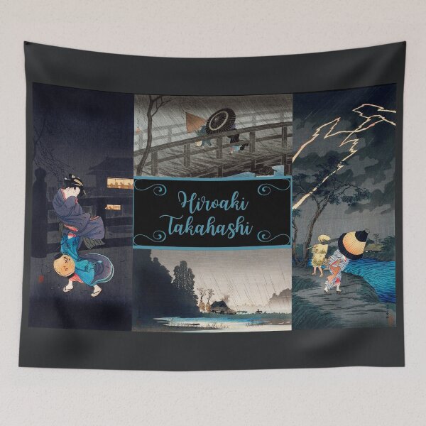 Item preview, Hiroaki Takahashi Rain Collage designed and sold by Wheeler-Styl3.