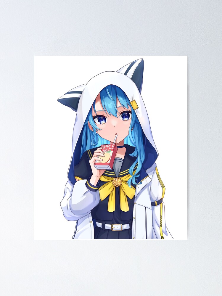 New Hoshimachi Suisei Hoodie - Hololive | Poster