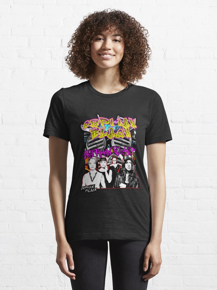 Discover Team girls orphan - black graphic | Essential T-Shirt 