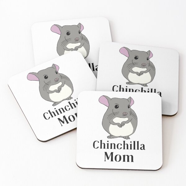 Item preview, Chinchilla Mom: Cute Chinchilla for Chinchilla Lovers, Black designed and sold by Mochi-Merch.