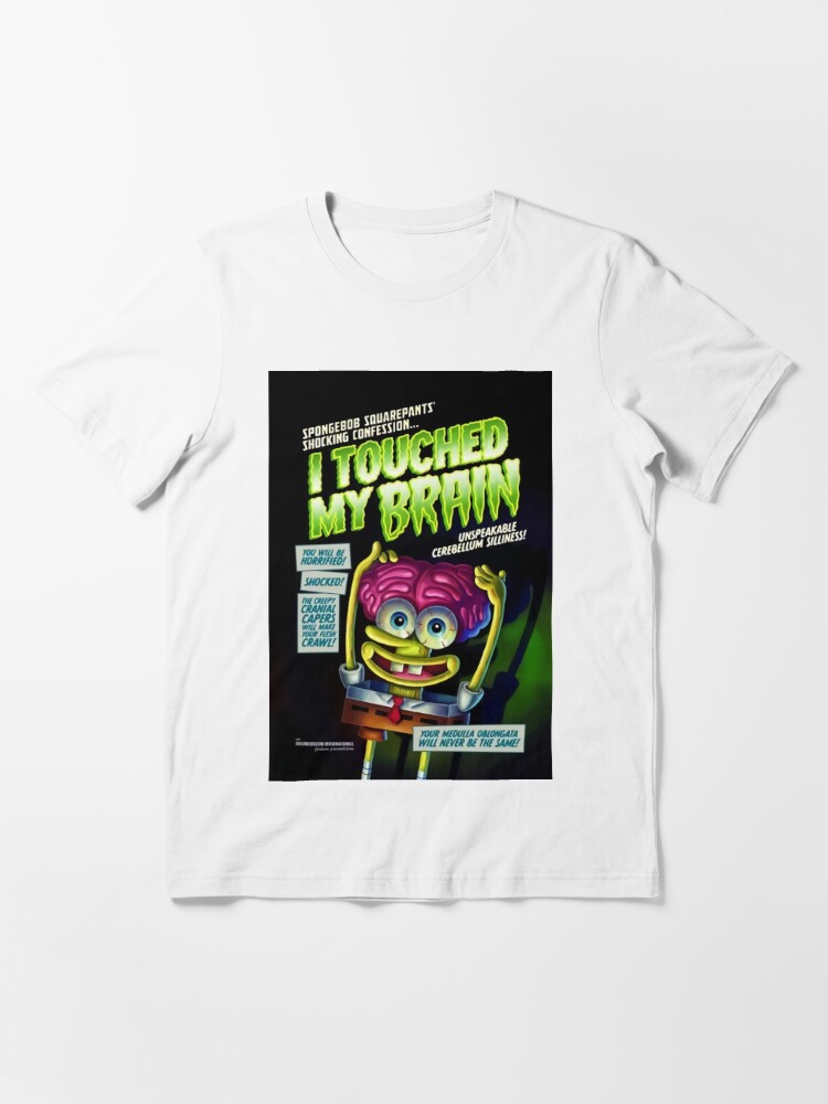 Spongebob hoodie i touched my brain new arrivals