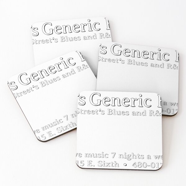 Item preview, Joe's Generic Bar - Austin, Tx. Sixth Street  designed and sold by YesterCool Designs.