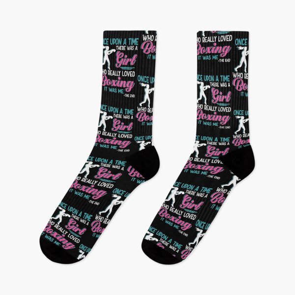 Item preview, One upon a time there was a girl who really loved Boxing designed and sold by Vanthuandesign.