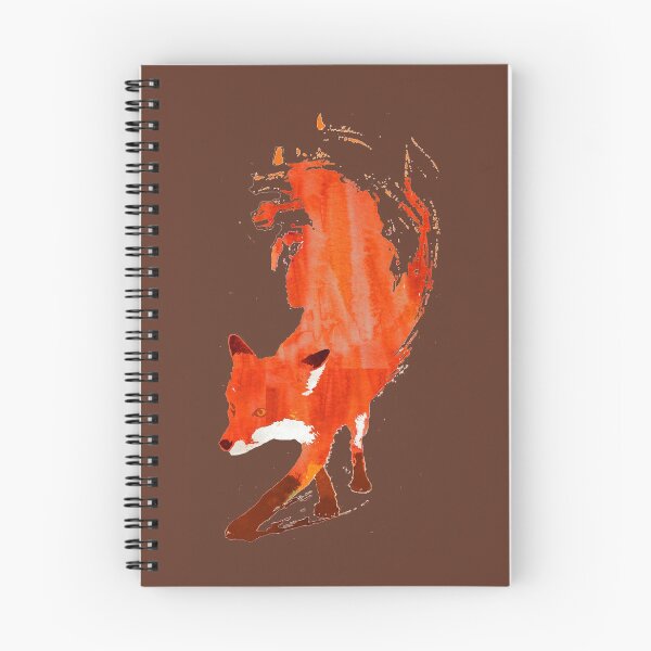 Item preview, Red fox watercolor Painting designed and sold by hbnhicham.