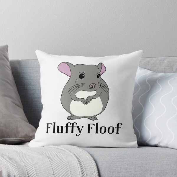 Item preview, Fluffy Floof Chinchilla: Cute Chinchilla for Chinchilla Lovers, Black designed and sold by Mochi-Merch.