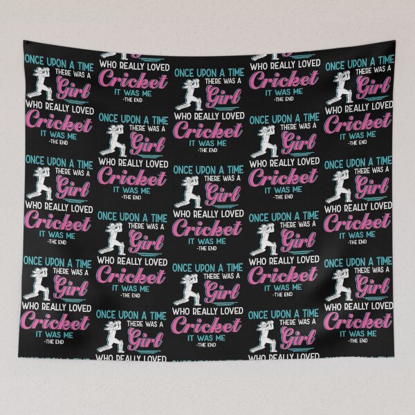 Item preview, One upon a time there was a girl who really loved Cricket designed and sold by Vanthuandesign.