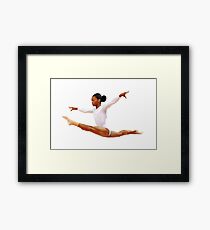 Gymnast Framed Print