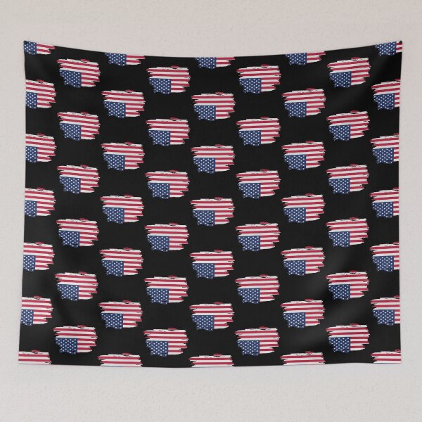 Item preview, Distressed Upside Down American Flag    designed and sold by RachelsApparel.