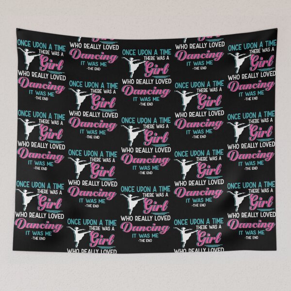 Item preview, One upon a time there was a girl who really loved Dancing designed and sold by Vanthuandesign.