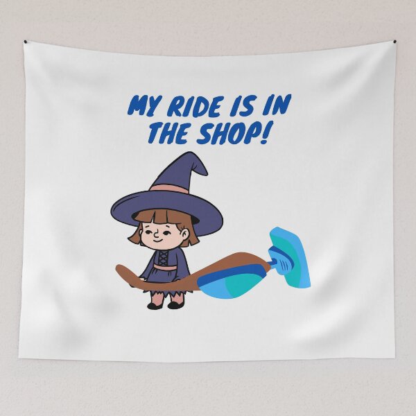 Item preview, My Ride is in the Shop! designed and sold by CheryleaDesigns.