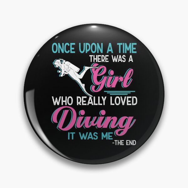 Item preview, One upon a time there was a girl who really loved Diving designed and sold by Vanthuandesign.