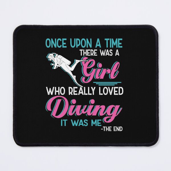 Item preview, One upon a time there was a girl who really loved Diving designed and sold by Vanthuandesign.