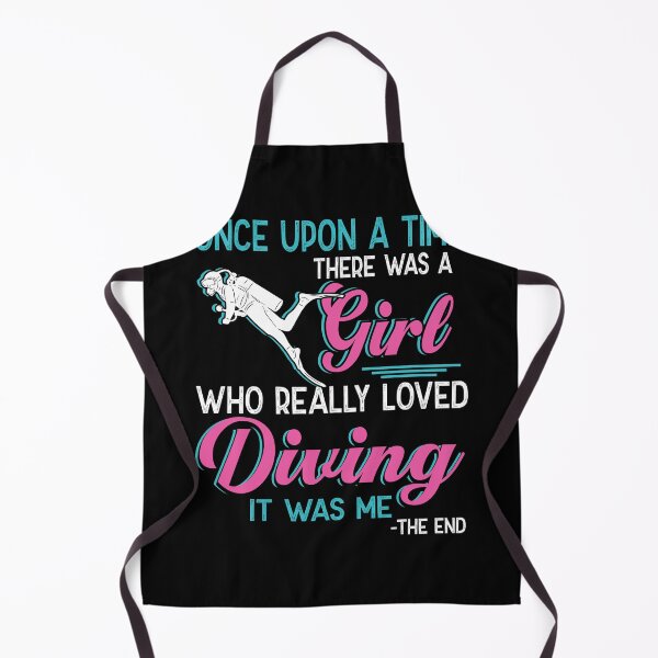 Item preview, One upon a time there was a girl who really loved Diving designed and sold by Vanthuandesign.