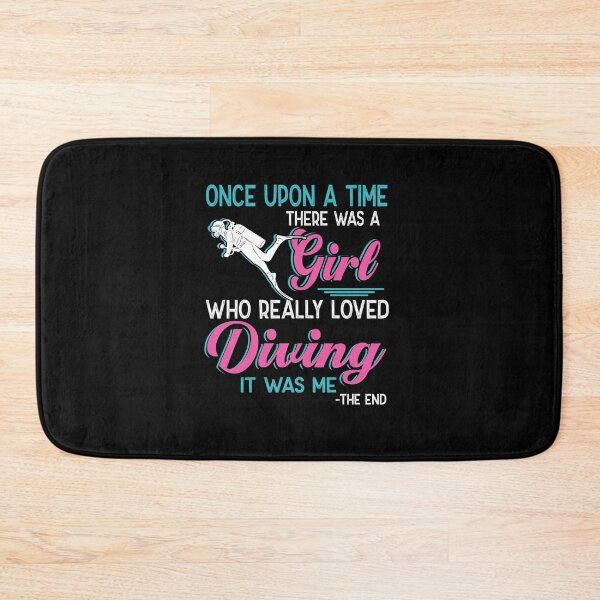 Item preview, One upon a time there was a girl who really loved Diving designed and sold by Vanthuandesign.