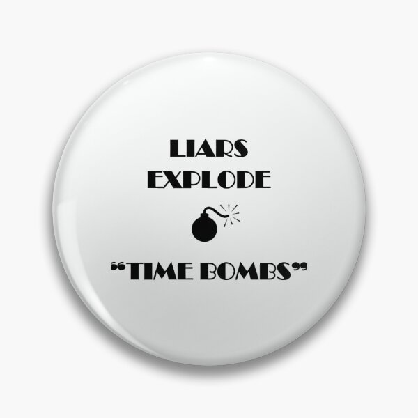 Item preview, Liars Explode Funny Sayings Quote Typography designed and sold by Marleeca.