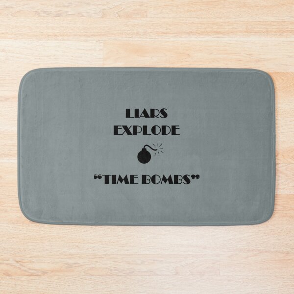 Item preview, Liars Explode Funny Sayings Quote Typography designed and sold by Marleeca.