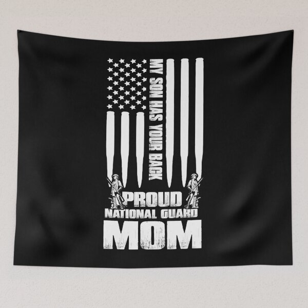 Item preview, National Guard Mom My Son Has Your Back Proud Army Mother  designed and sold by eldarocamoramm.