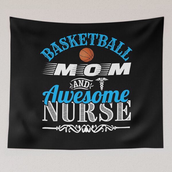 Item preview, Basketball Mom Awesome Nurse First Responder Gift  designed and sold by eldarocamoramm.