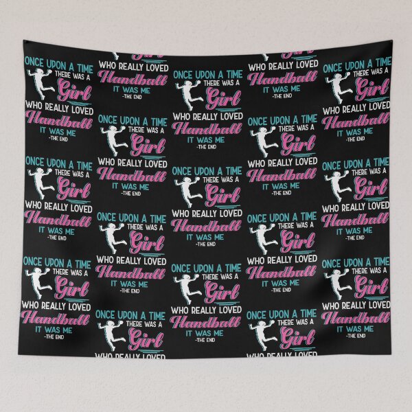 Item preview, One upon a time there was a girl who really loved Handball designed and sold by Vanthuandesign.