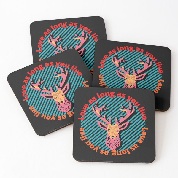 Item preview, The deer- love as long as you live designed and sold by Elizzart.