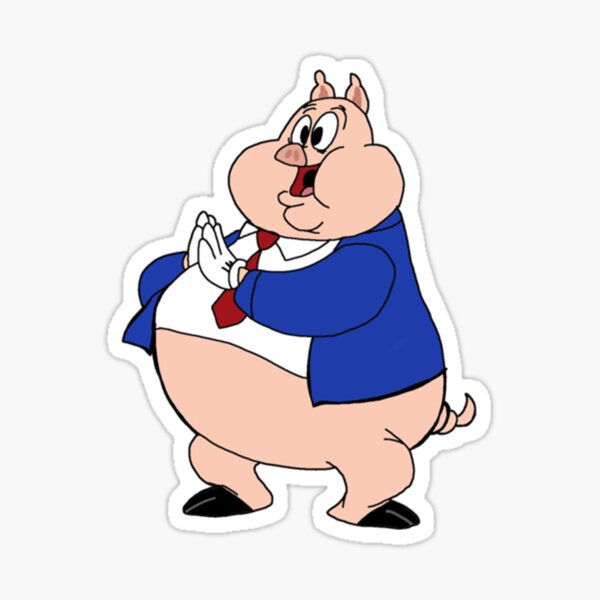 STICKER AUTOCOLLANT POSTER A4 DESSIN ANIME LOONEY TOONS.ELMER FUDD LE CHASSEUR. Muebles y