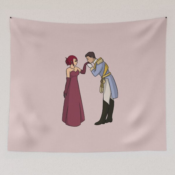 Item preview, Prince kisses a lady's hand in a ball event designed and sold by HeatherPhn.